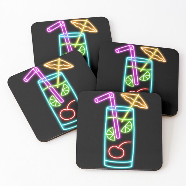 Item preview, Neon light cocktail designed and sold by kathleenkwiat.