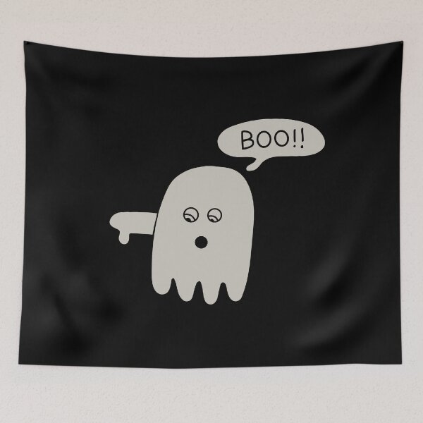 Item preview, Boo Ghost Disapproving Lazy Halloween Costume design designed and sold by NoveltyMerch.