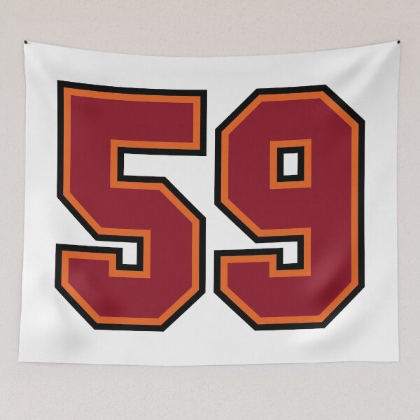 Item preview, Number 59 Sports Tampa Fifty-Nine Jersey designed and sold by HelloFromAja.