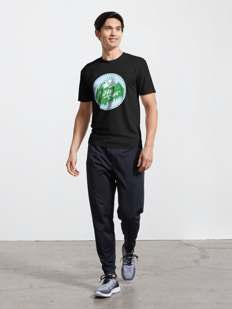 Thumbnail 5 of 7, Active T-Shirt, I Hike In This Shirt designed and sold by Bruvi.