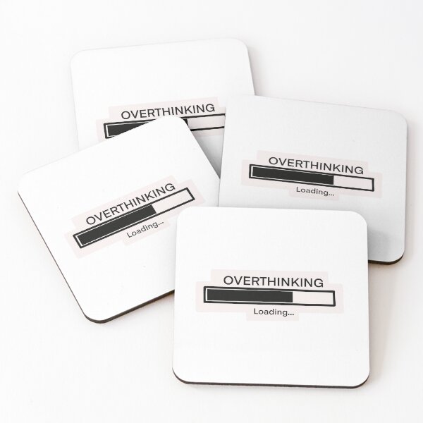 Item preview, Overthinking loading bar designed and sold by Pinkmagenta.