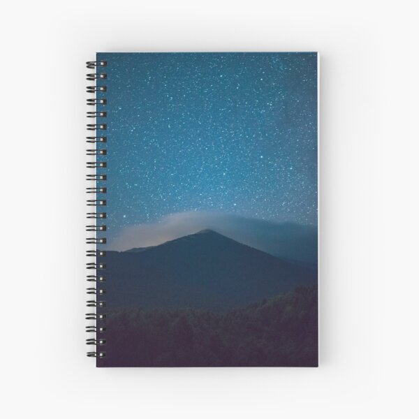 Cuaderno de tapa blanda A4 - estrellas Cuaderno de espiral