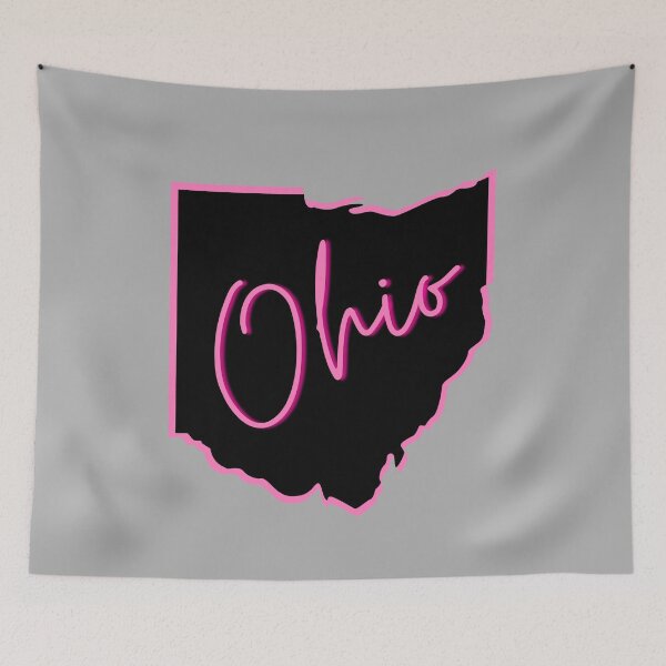 Item preview, Ohio - Cute Pink Ohio State designed and sold by m95sim.