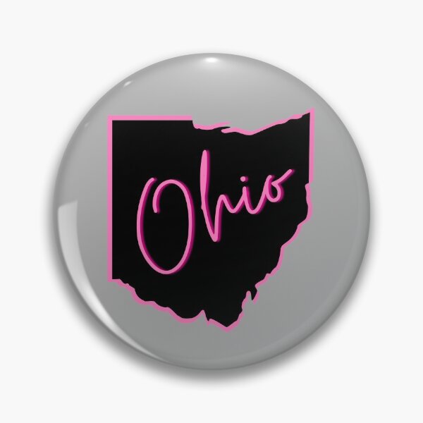 Item preview, Ohio - Cute Pink Ohio State designed and sold by m95sim.