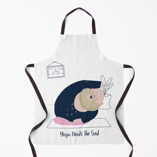 Item preview, "Yoga heals the soul" yoga asana Yoga Life - Funny yoga gift - Gift for yoga lovers designed and sold by TamGustam.