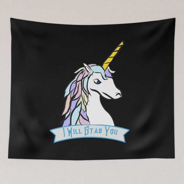 Item preview, Unicorn I Will Stab You product designed and sold by NoveltyMerch.
