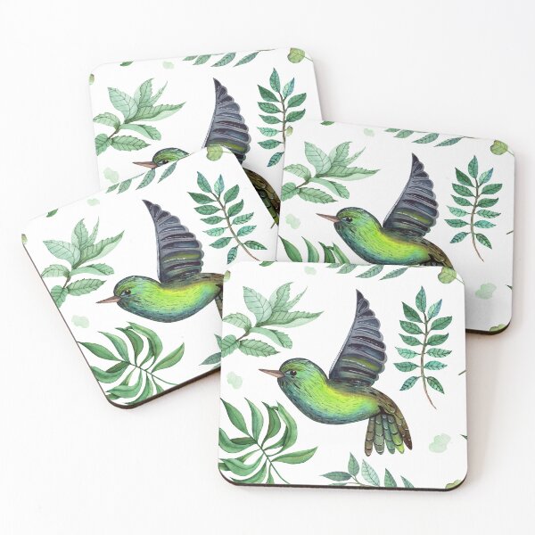 Item preview, Green Bird in Nature designed and sold by sherwinc.