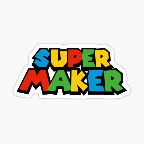 Super Mario Maker Stickers for Sale