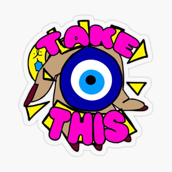 IT'S DANGEROUS TO GO ALONE! Transparent Sticker