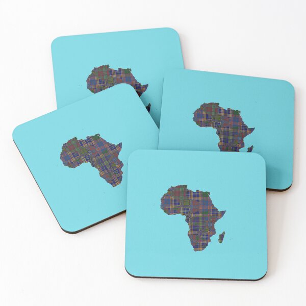 Item preview, africa continent map , countries with cool pattern colourfull designed and sold by rashadat.