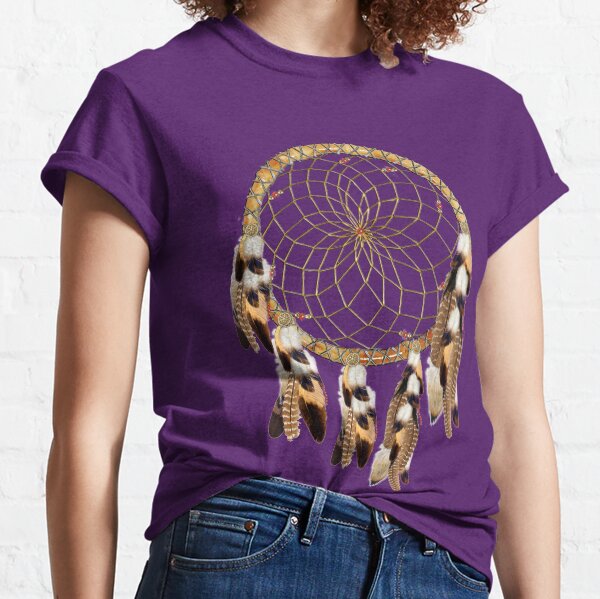Brown Pelican or Hawk Dream Catcher Classic T-Shirt