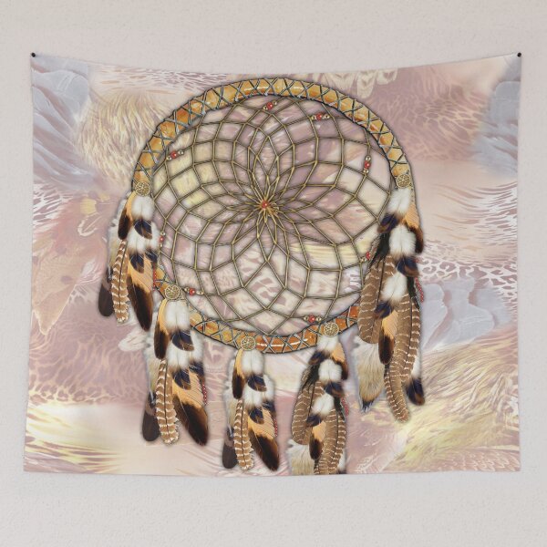 Item preview, Brown Pelican or Hawk Dream Catcher  designed and sold by NadineMay.