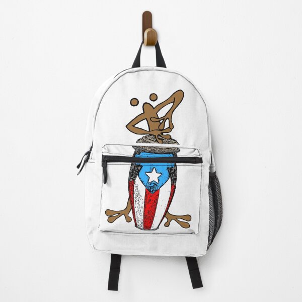 Item preview, Conga Coquí Taíno PR flag designed and sold by SoLunAgua ..