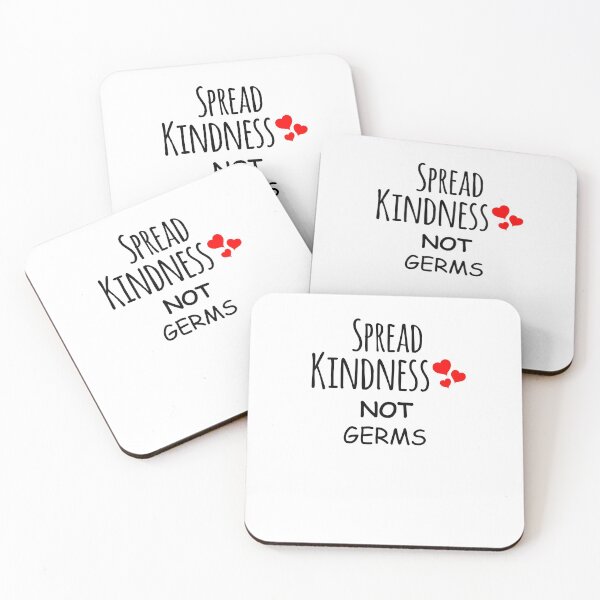 Item preview, Spread Kindness Not Germs  Social Distancing gift designed and sold by zoubeyrbena.