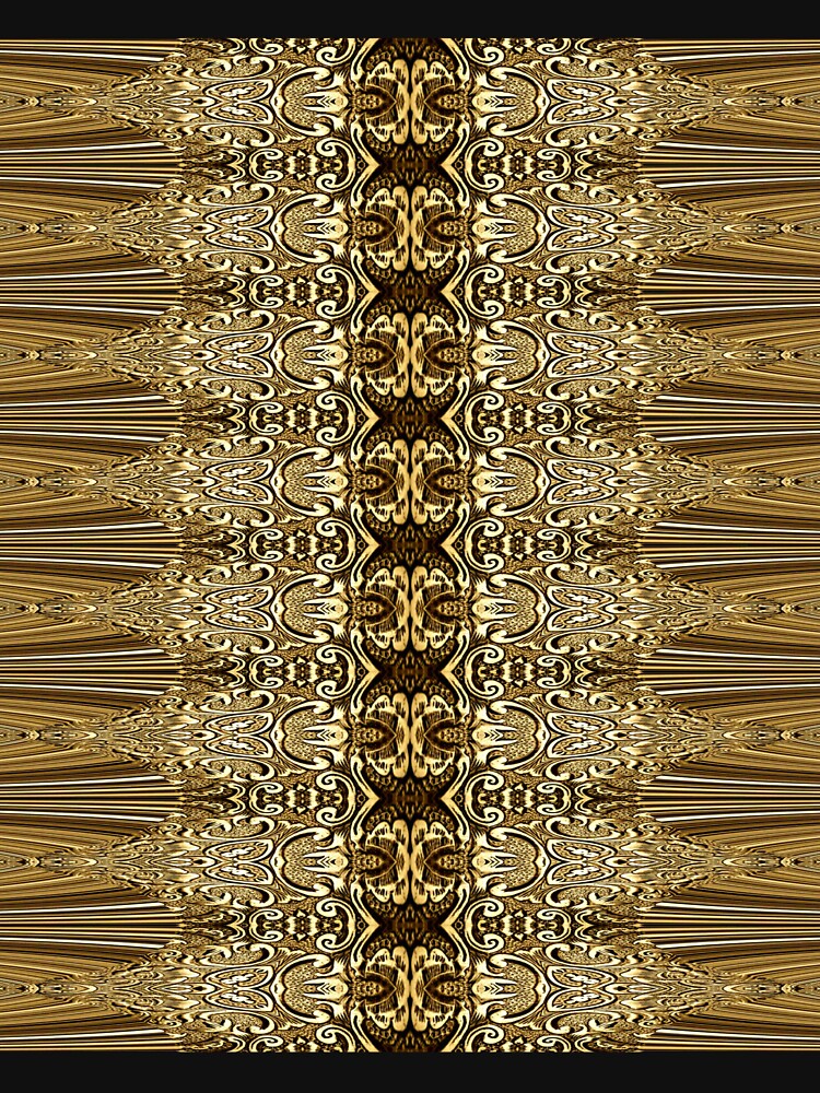 Thumbnail 7 of 7, Classic T-Shirt, Golden Floral (3) designed and sold by vkdezine.