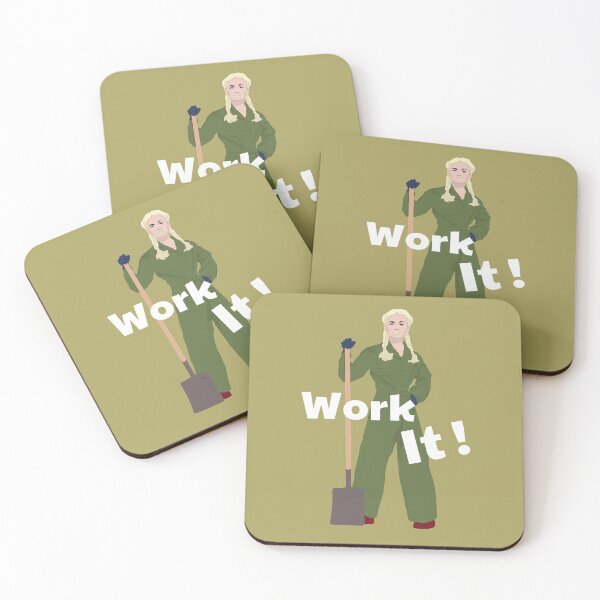 Item preview, Work It (Tradeswoman) designed and sold by MindCereal.