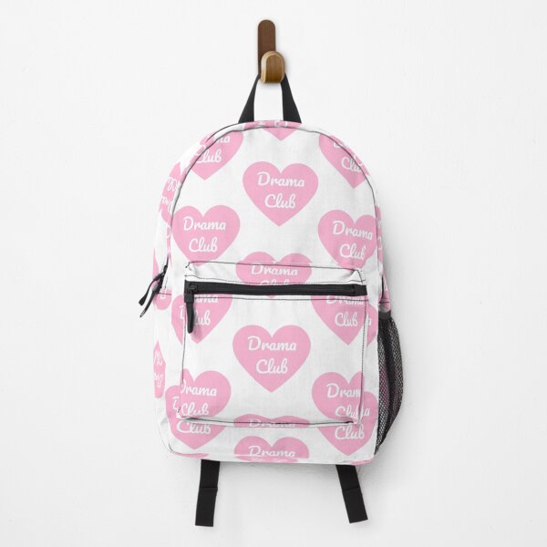 Item preview, Drama Club (White Cursive on Pink Heart) designed and sold by spoeg.