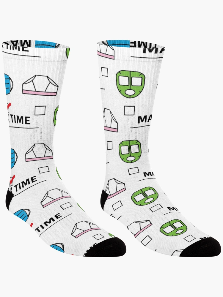 Thumbnail 3 of 5, Socks, Mask Time designed and sold by Bitit.