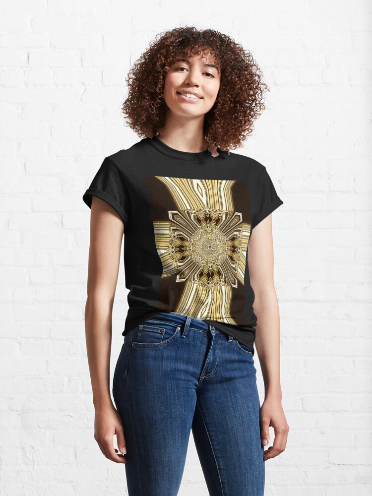 Alternate view of Golden Shield (1) Classic T-Shirt