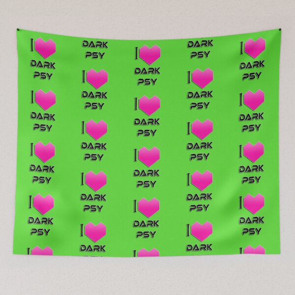 Item preview, I Love Dark Psy - Pink designed and sold by NoMatterLab.