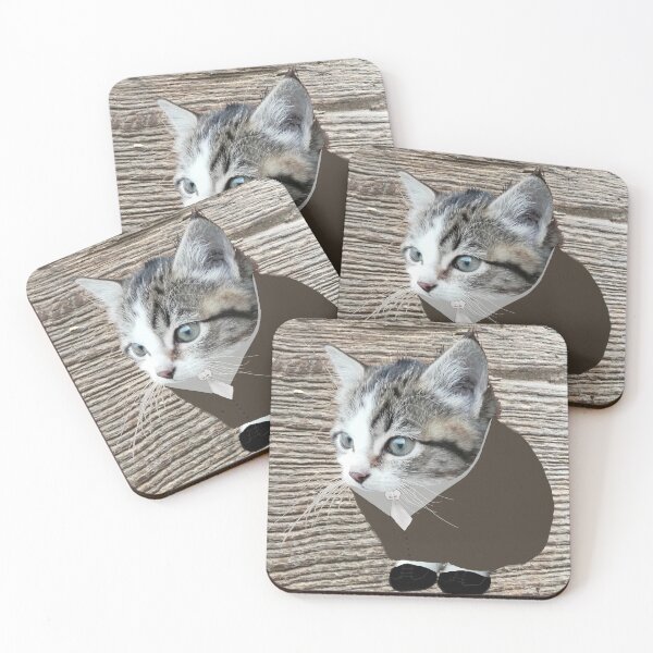 Item preview, Kitty in a coat. designed and sold by CDArtistics94.