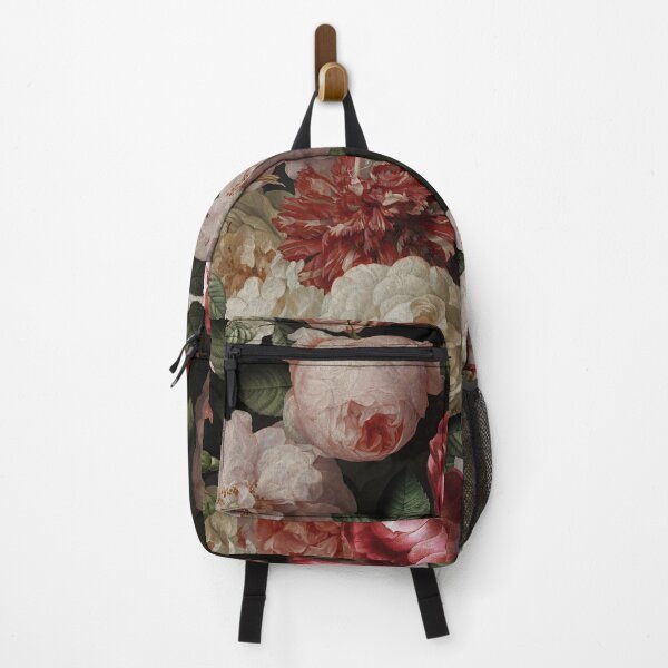 Item preview, Antique Jan Davidsz. de Heem Lush Roses Flowers On Black Botanical Night GardenPattern Nightgarden designed and sold by UtArt.