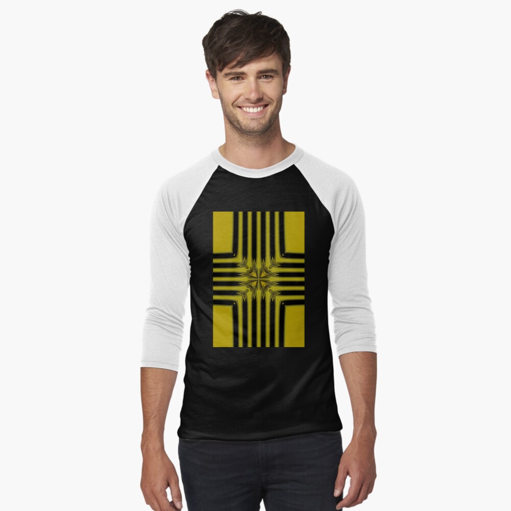 Item preview, Baseball ¾ Sleeve T-Shirt designed and sold by vkdezine.