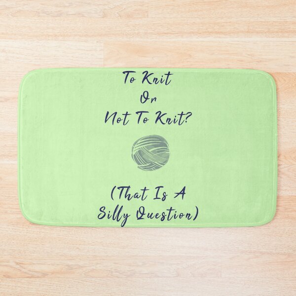 Item preview, Vintage To Knit Or Not To Knit Funny Sewing designed and sold by artworkbyrihen.