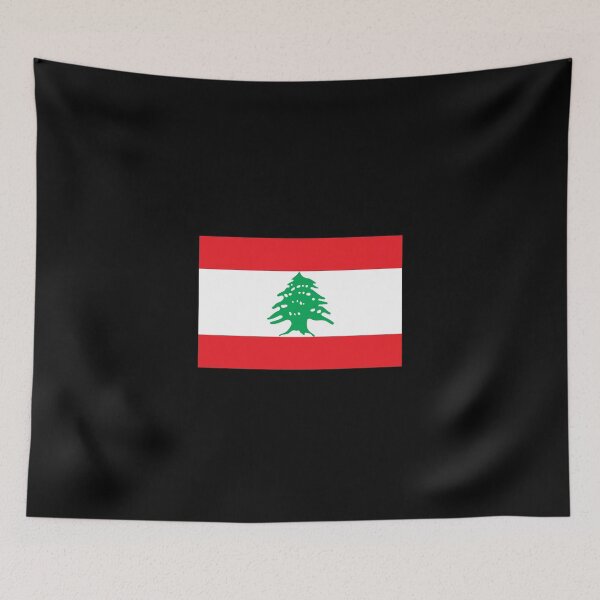 Aperçu de l'œuvre Drapeau libanais drapeau drapeau créée et vendue par GeogDesigns.