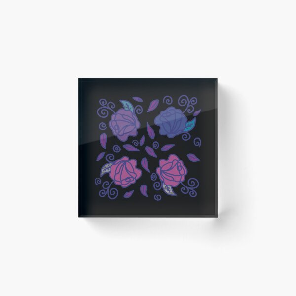 Item preview, Stained Glass Roses designed and sold by Nathalie Aynié.