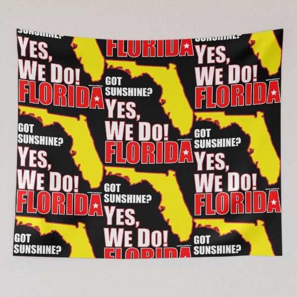 Item preview, Funny Florida Map, Got Sunshine Yes We Do designed and sold by K. Scott  Teeters.