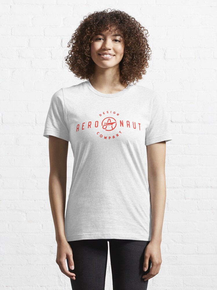 Alternate view of Aeronaut Horizontal Logo Essential T-Shirt