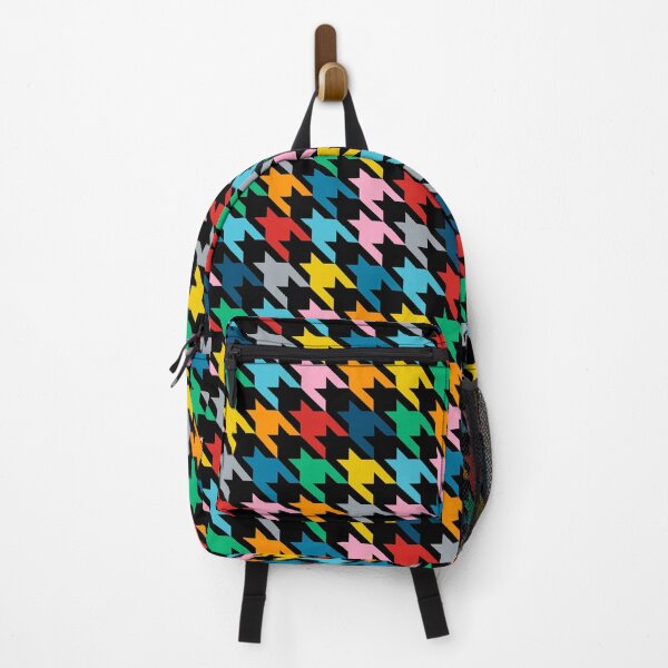Item preview, Houndstooth Rainbow Black designed and sold by ProjectM.