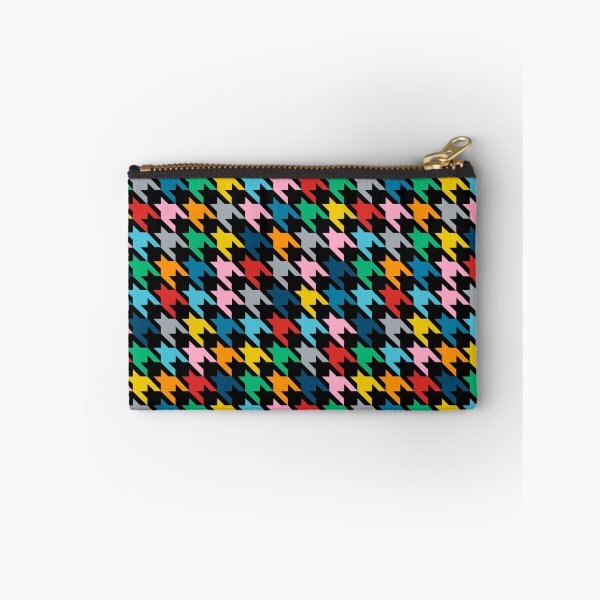 Item preview, Houndstooth Rainbow Black designed and sold by ProjectM.