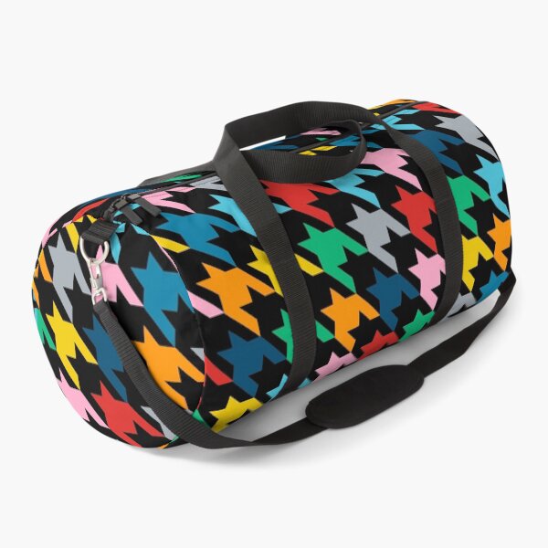Item preview, Houndstooth Rainbow Black designed and sold by ProjectM.