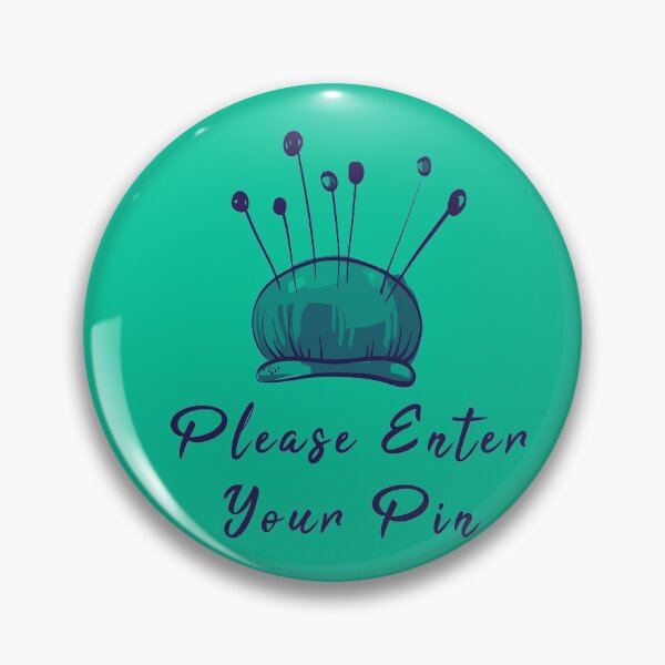 Item preview, Please Enter Your Pin Funny Sewing designed and sold by artworkbyrihen.