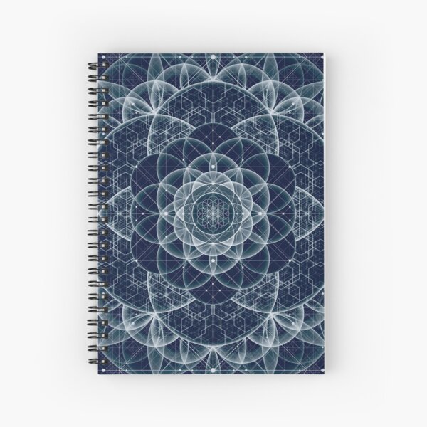 Cosmic Field Spiral Notebook
