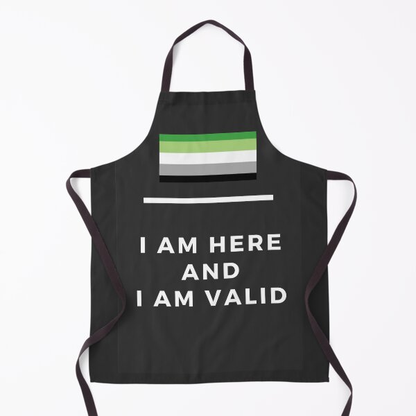 Item preview, I Am Valid Rectangle Graphic - Aromantic designed and sold by thesassypanda.