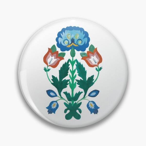 Item preview, Polish Folk Design -  Flowers Folklore  designed and sold by amazimals.