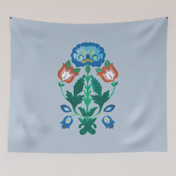 Item preview, Polish Folk Design -  Flowers Folklore  designed and sold by amazimals.