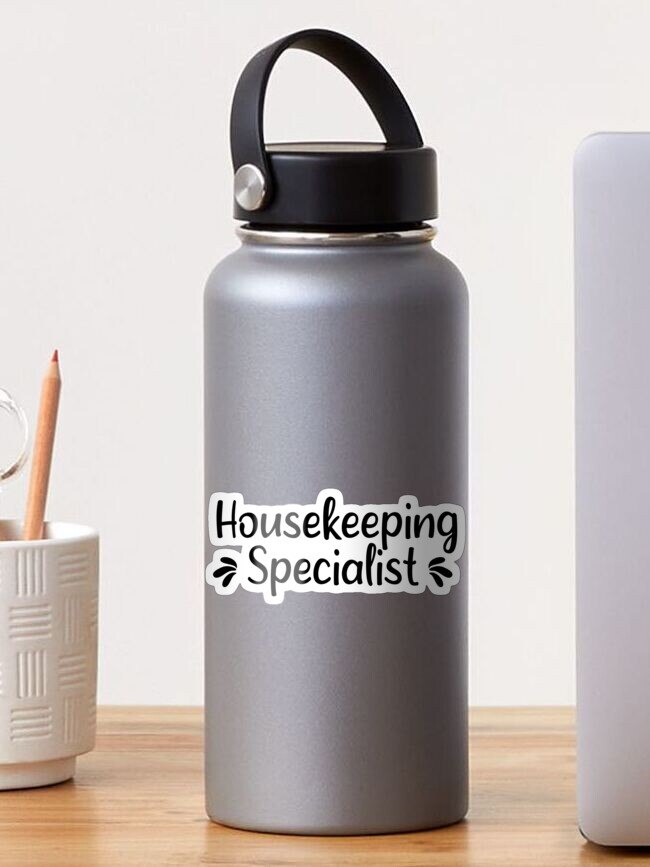 Cleaning Lady Housekeeping Professional Cleaner' Sticker