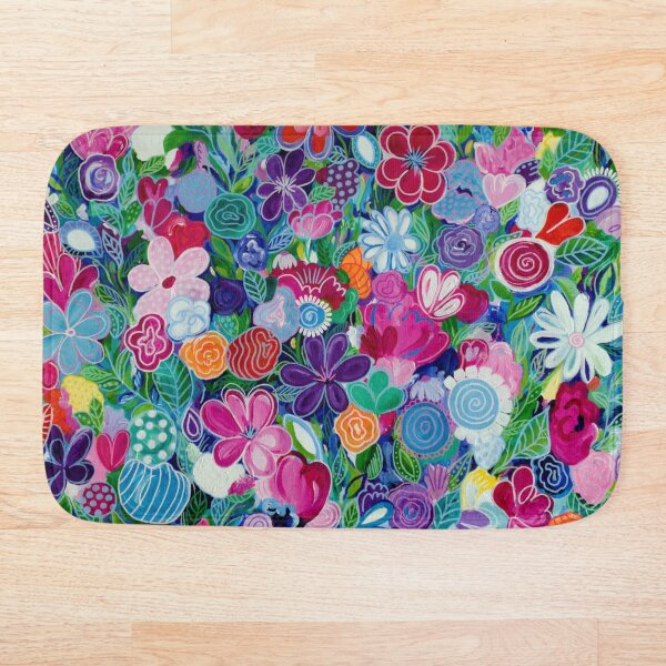 Wildflowers Bath Mat