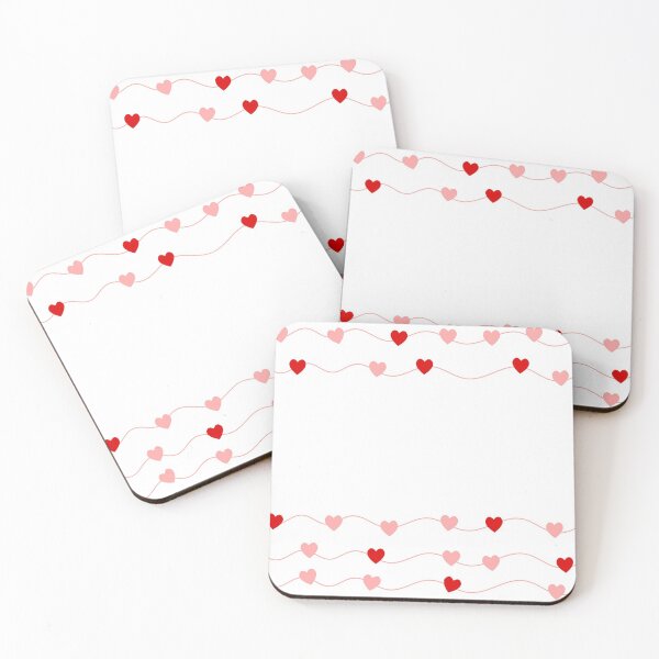 Item preview, Red and pink hearts designed and sold by Zuly5.