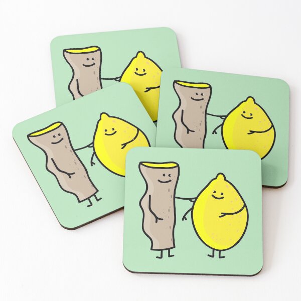 Item preview, Ginger and Lemon Pairs designed and sold by spontania.