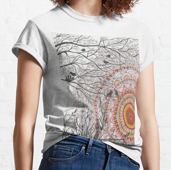 Sunset mandala Classic T-Shirt