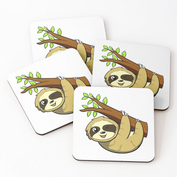 Item preview, Sloth on a Branch designed and sold by MisterGooseShop.