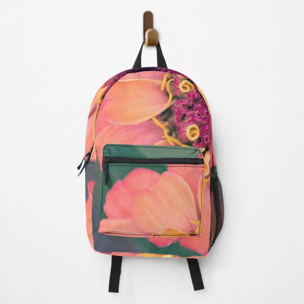 Item preview, Peach zinnia designed and sold by Mass Monumentalist.