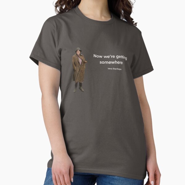 Item preview, ‘Now we’re getting somewhere’ -  Vera Stanhope designed and sold by Luxetluminos.