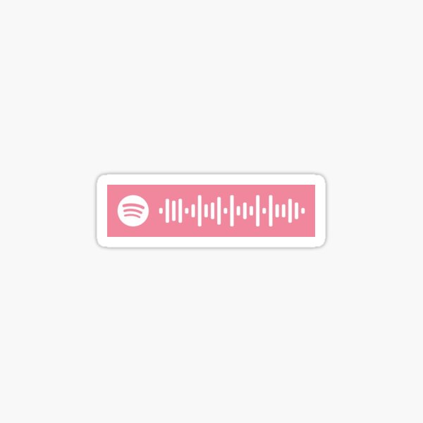 Ready Or Not By Bridgit Mendler Spotify Code Sticker By Giannaxsticker Redbubble