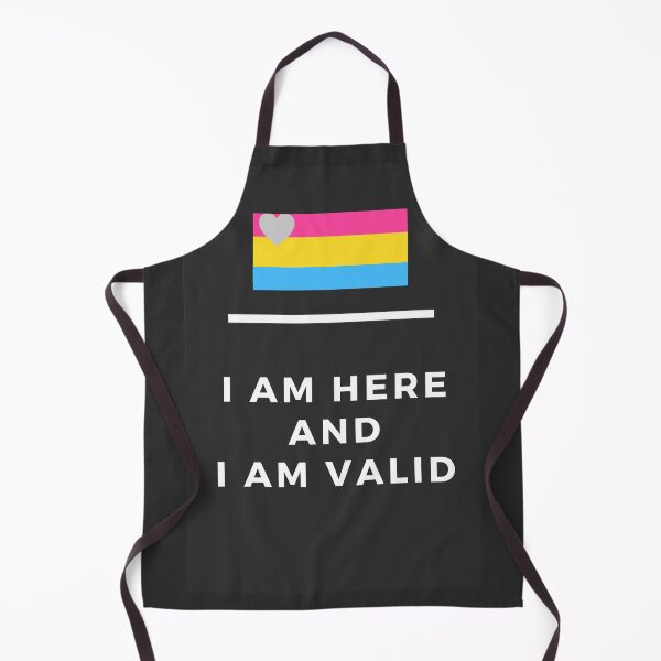 Item preview, I Am Valid Rectangle Graphic - Panromantic designed and sold by thesassypanda.